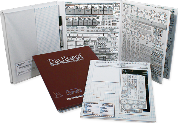The Board Space Planning Systems Magnetic Room Planners